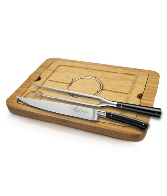 Sabatier® Edonist Carving Set With Board